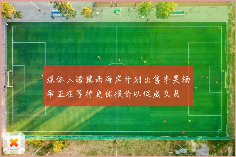 媒体人透露西海岸计划出售李昊杨希正在等待更优报价以促成交易
